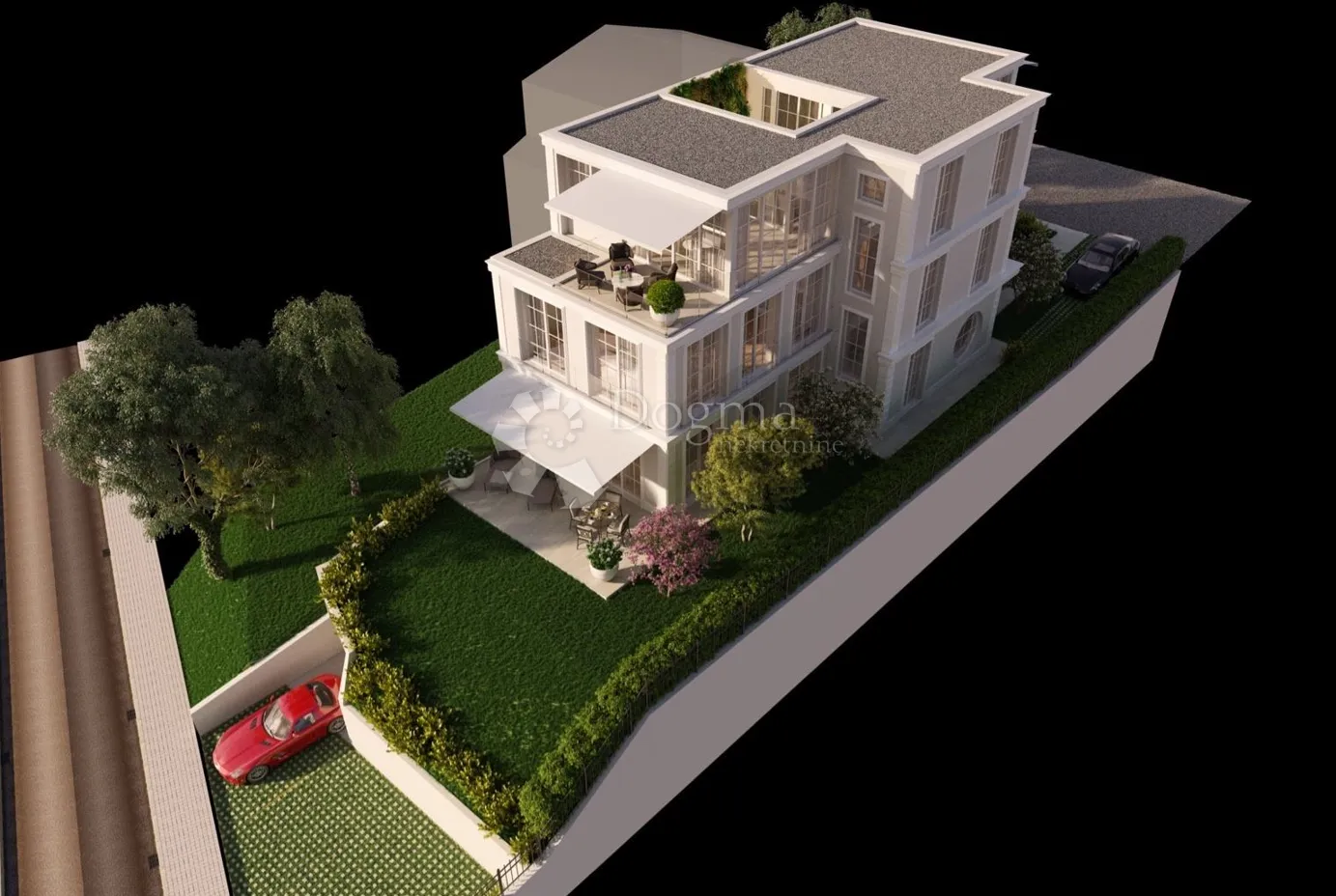 luksuzna vila srebrnjak – arhitekt ante vrban - slika 3