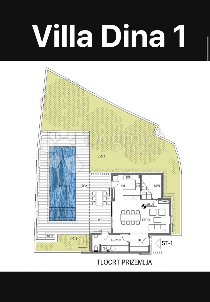 moderna luksuzna vila s bazenom, duplex ,namješteno!! - slika 19