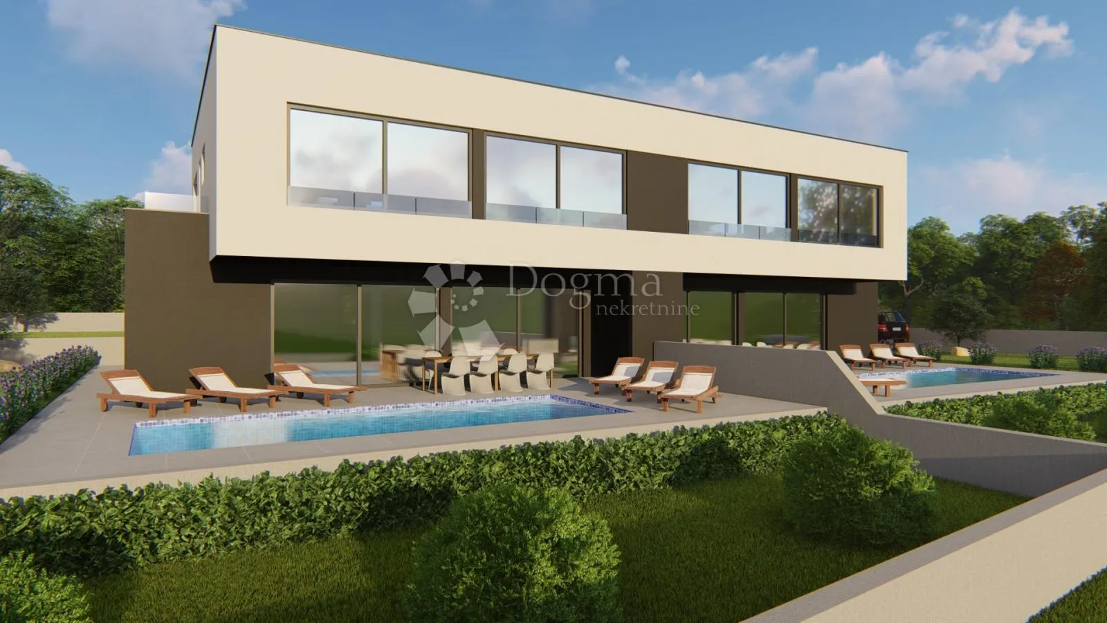 luksuzna duplex vila s bazenom i pogledom na more! - slika 7