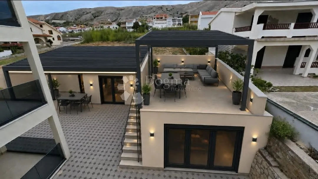 pag - apartman a10 91,20 m2 - 60 m od plaže - slika 4