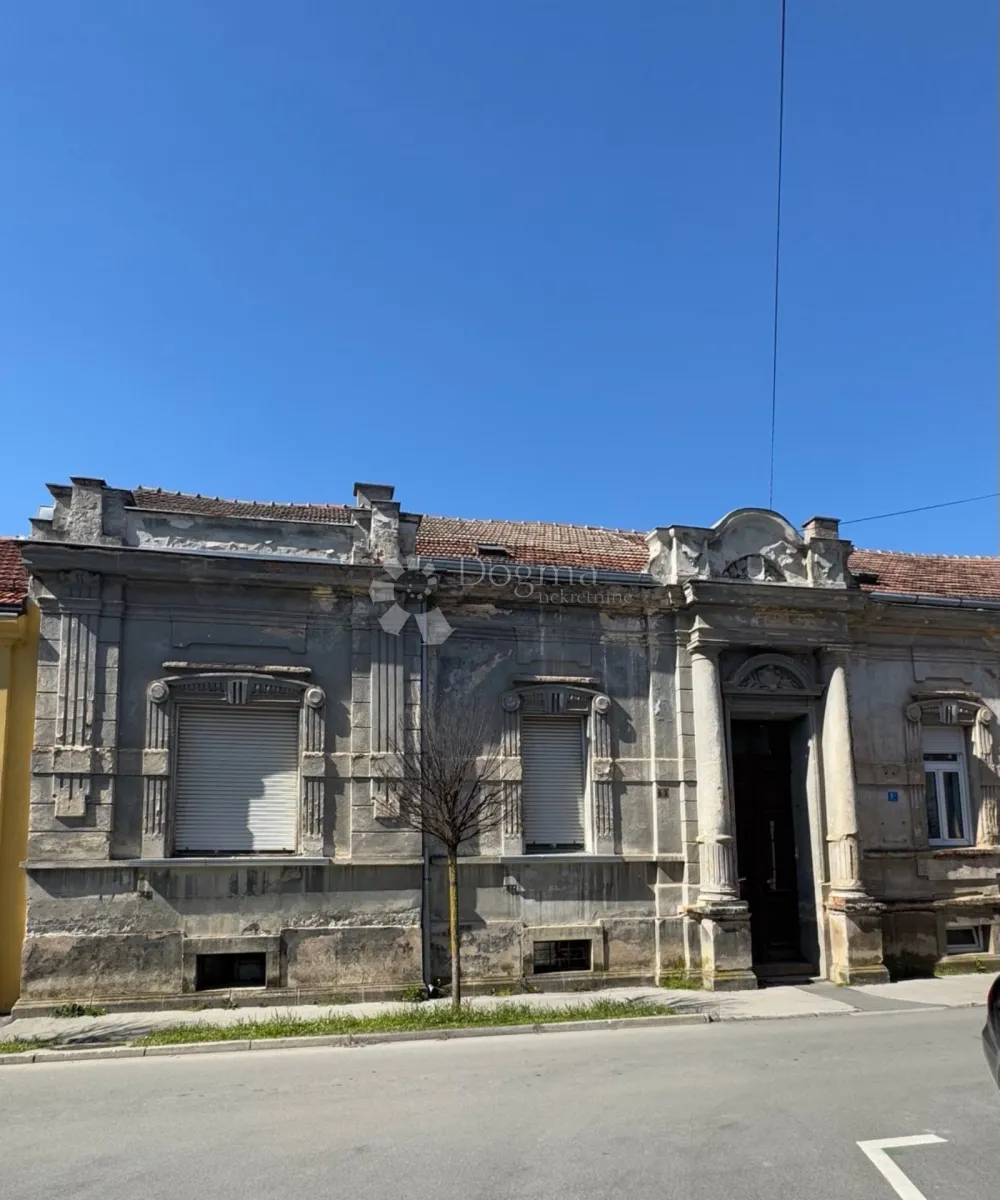 Povijesna ljepotica u srcu Bjelovara – vila za adaptaciju