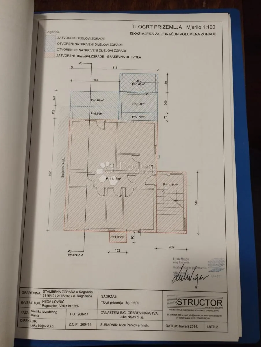 rogoznica - apartmanska kuća sa spektakularnim pogledom - slika 23