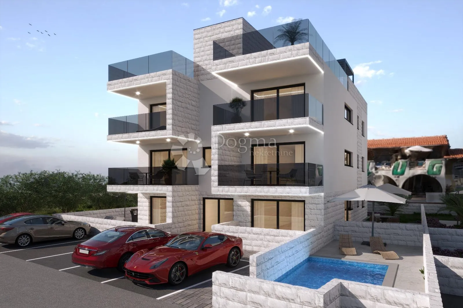Moderna Novogradnja 70m Od Mora - Privlaka