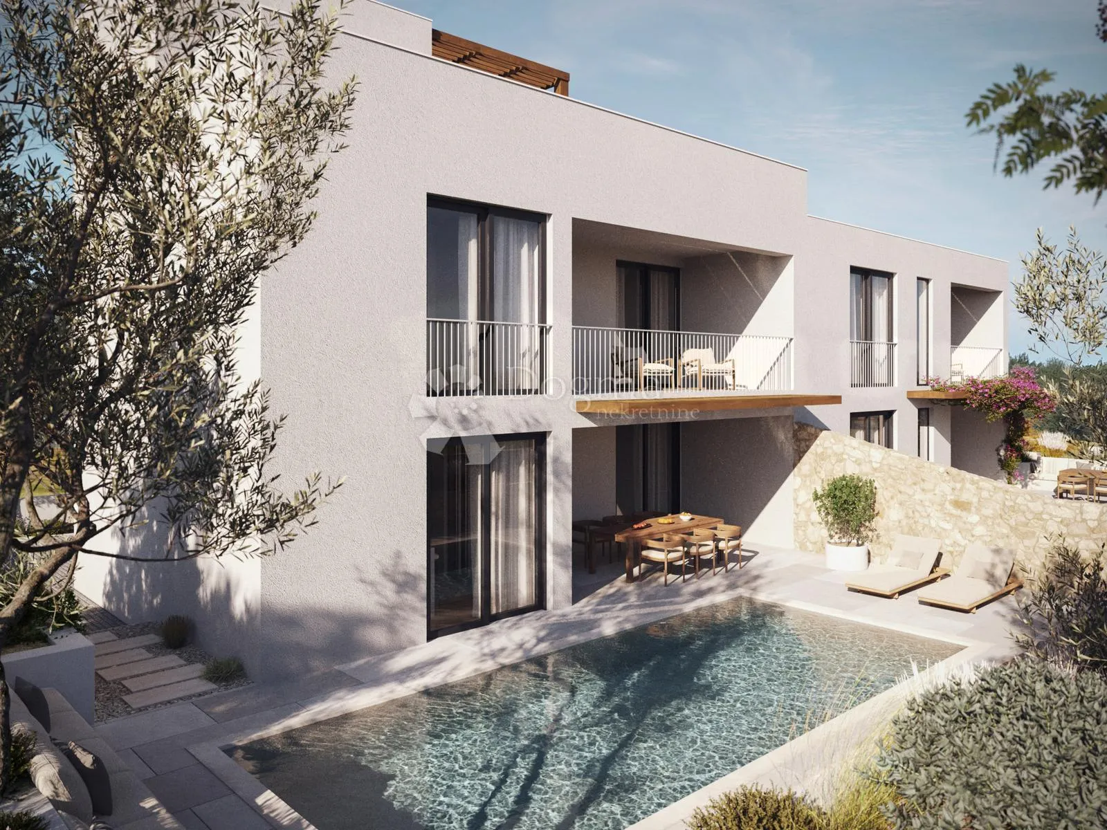 vodice - kuća duplex sa bazenom - slika 2
