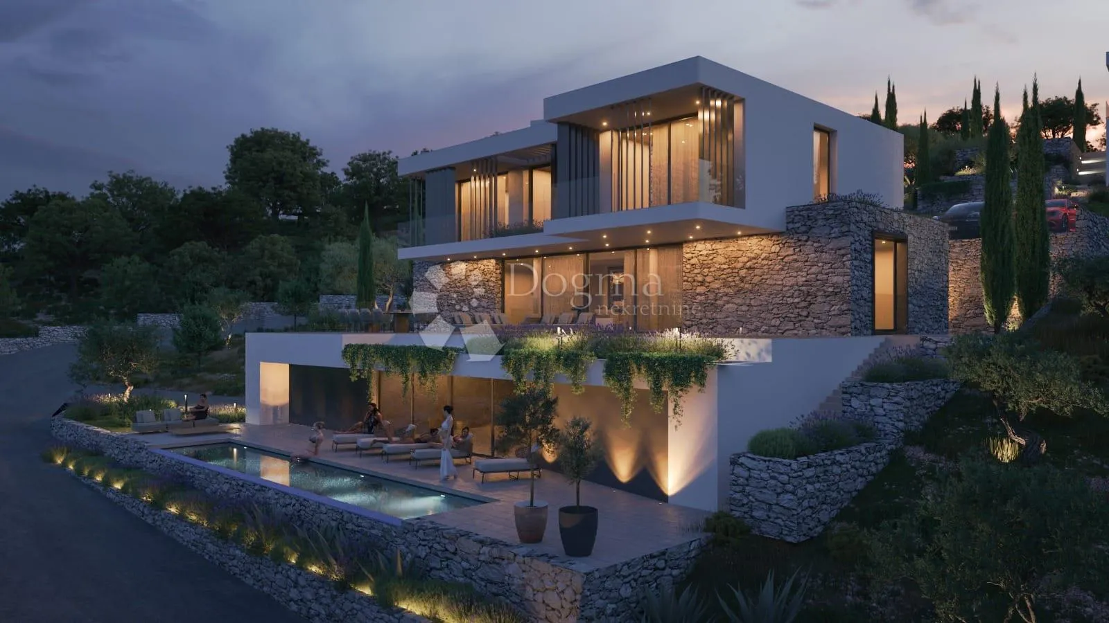 tamo gdje arhitektura postaje tišina – vila iznad jadrana - slika 4