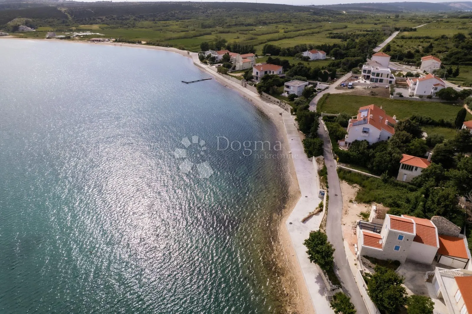 građevinsko zemljište sa pogledom na more i građevinskom dozvolom - slika 2