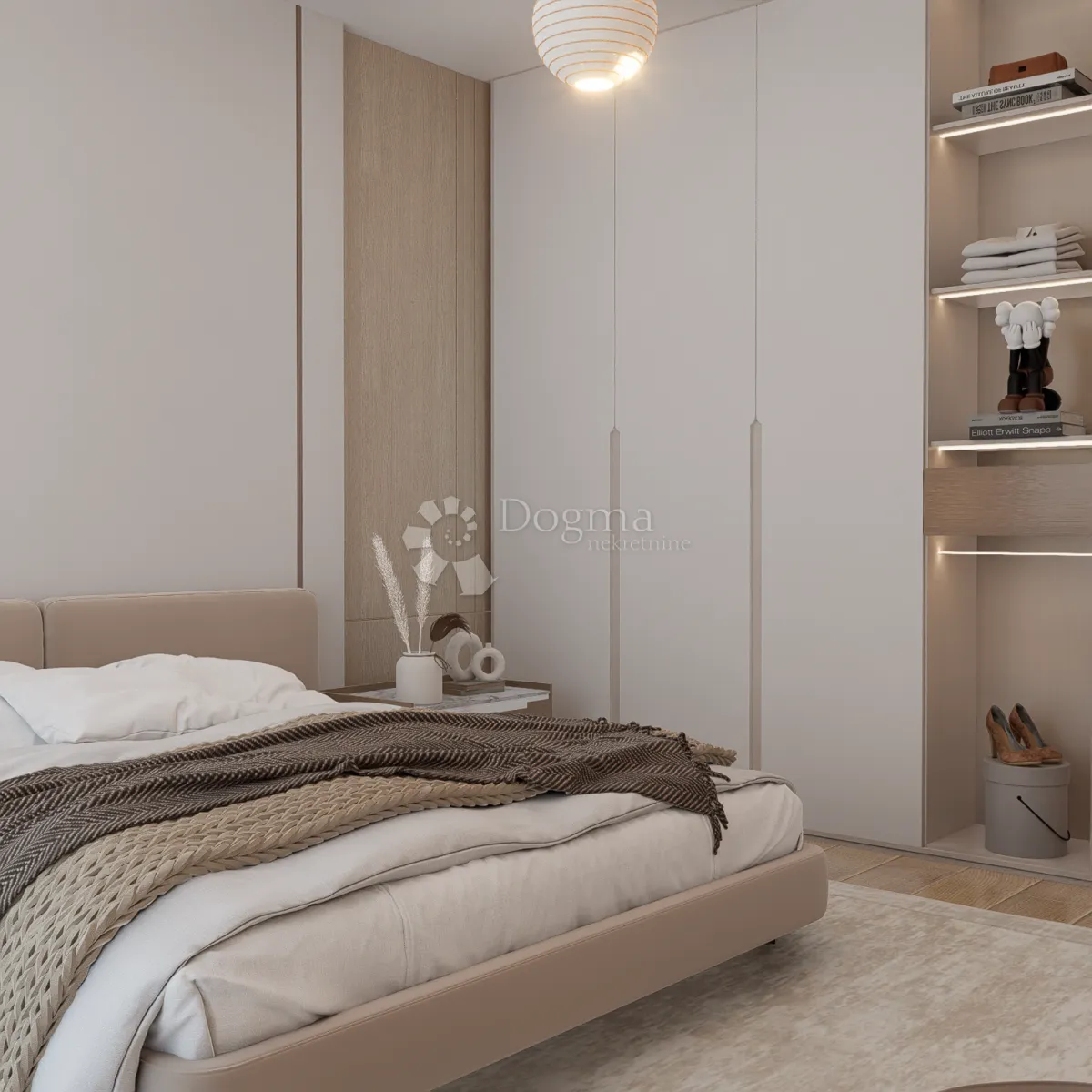 moderan stan 99 m² na 1. katu s 3 balkona i pogledom na zelenilo, kaštel stari novogradnja - slika 7
