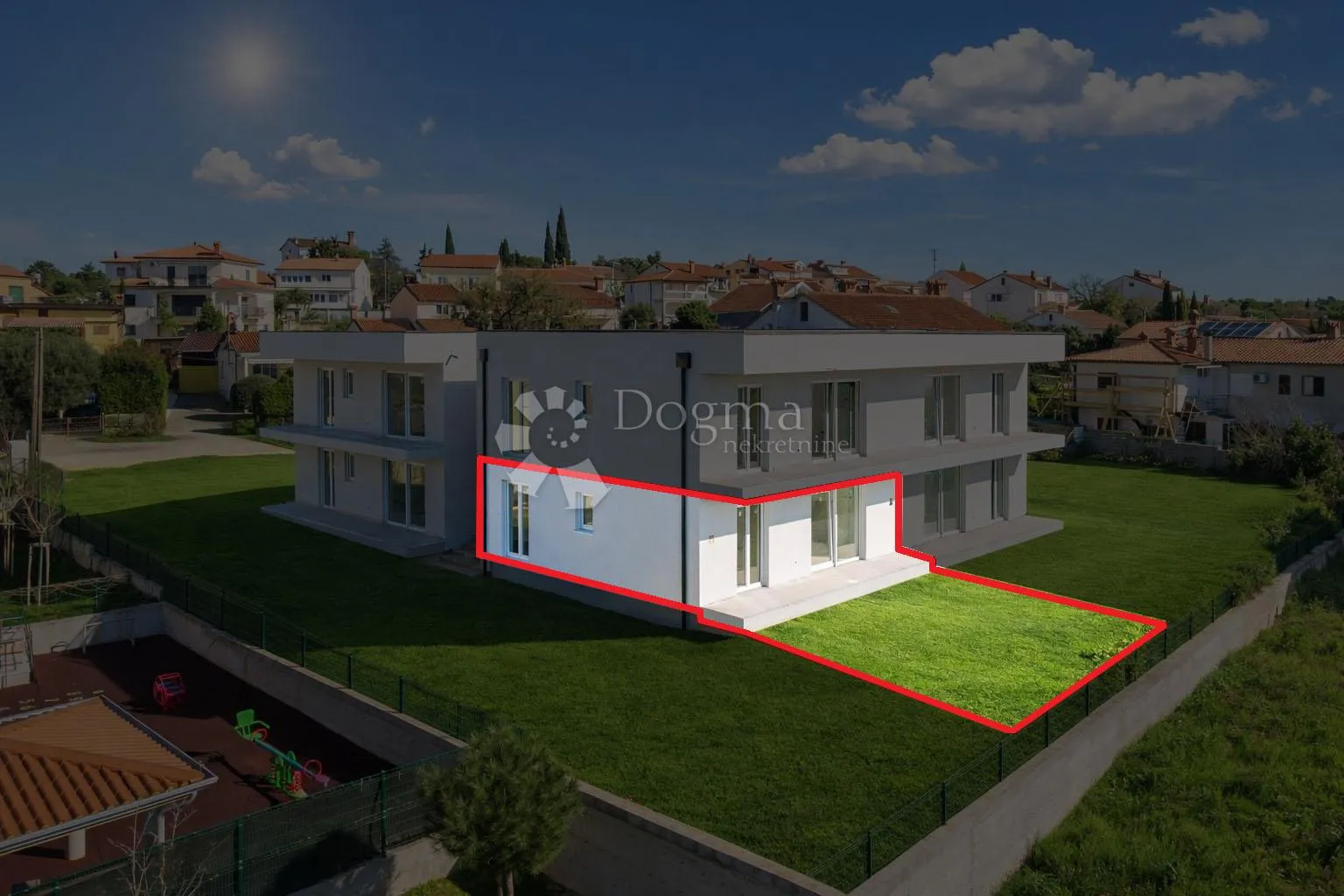 umag ,atraktivan stan u prizemlju s pogledom na more i vrtom - slika 1
