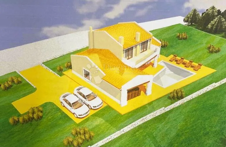 vaša buduća vila u istri - zemljište s dozvolom i projektom - slika 4