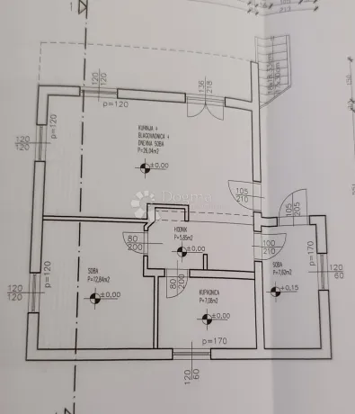 samostojeća kuća 70 m od mora, mastrinka - slika 25