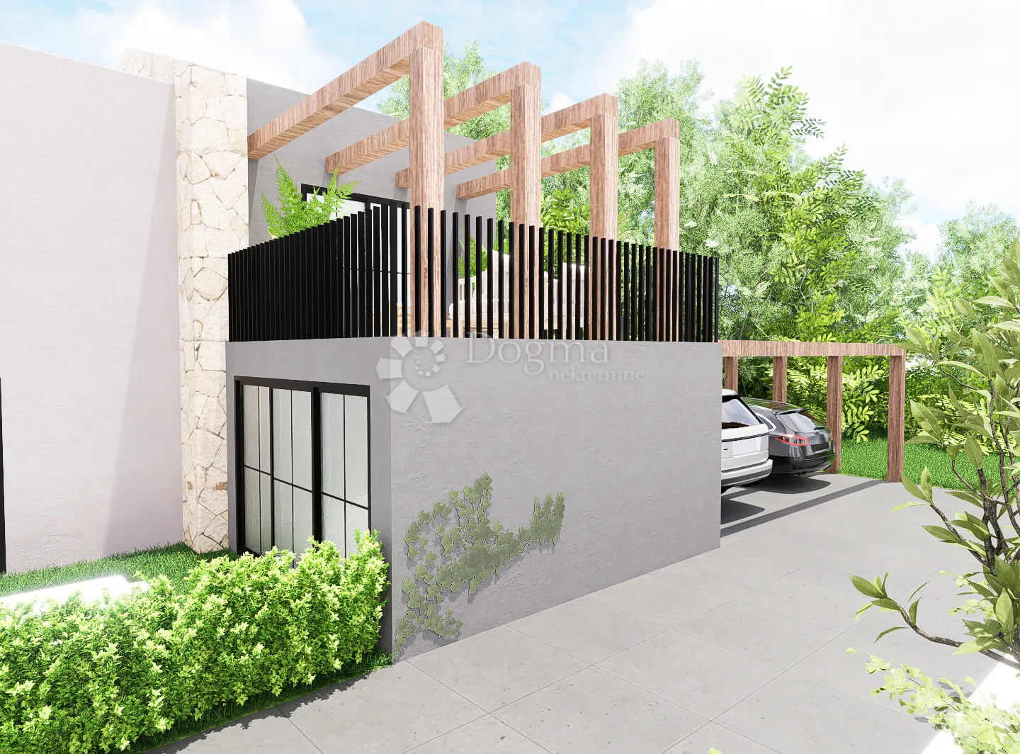 predivno imanje s pogledom na učku i dvorac belaj – 2475 m² - slika 33
