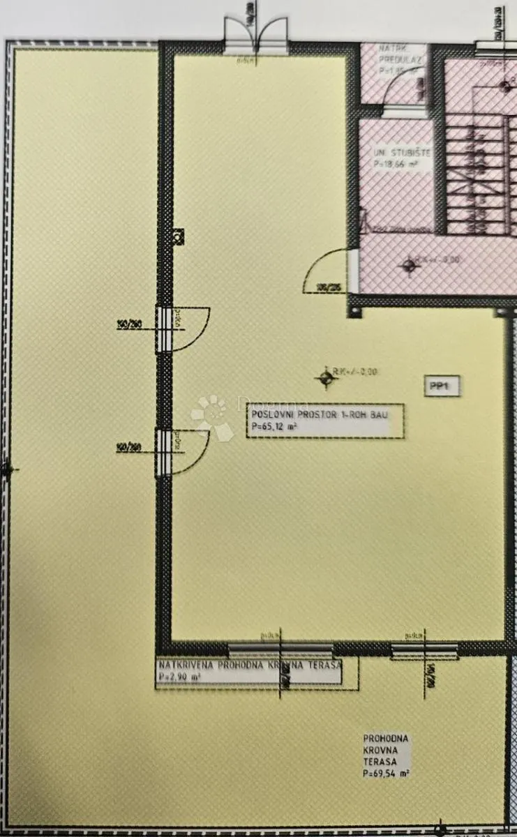 poslovni prostor ulaz s magistrale u kaštel lukšiću! - slika 4