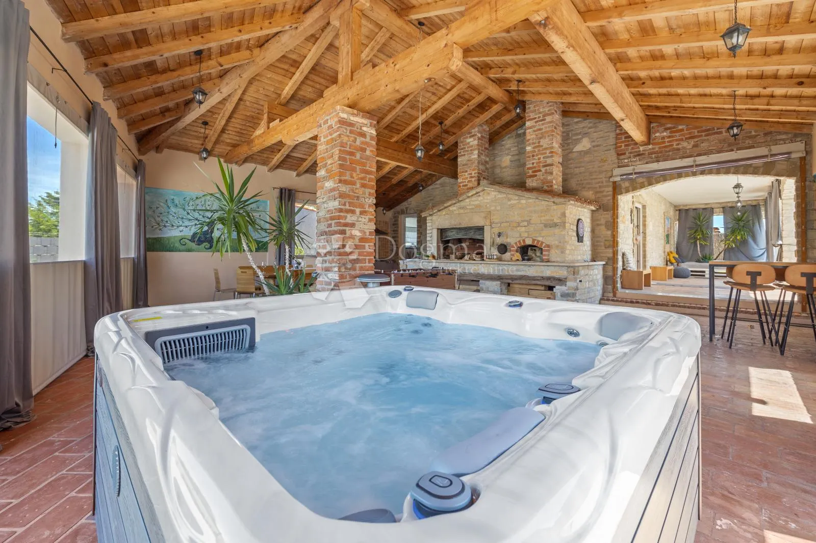 poslovno-stambena kamena villa - svetvinčenat - slika 2