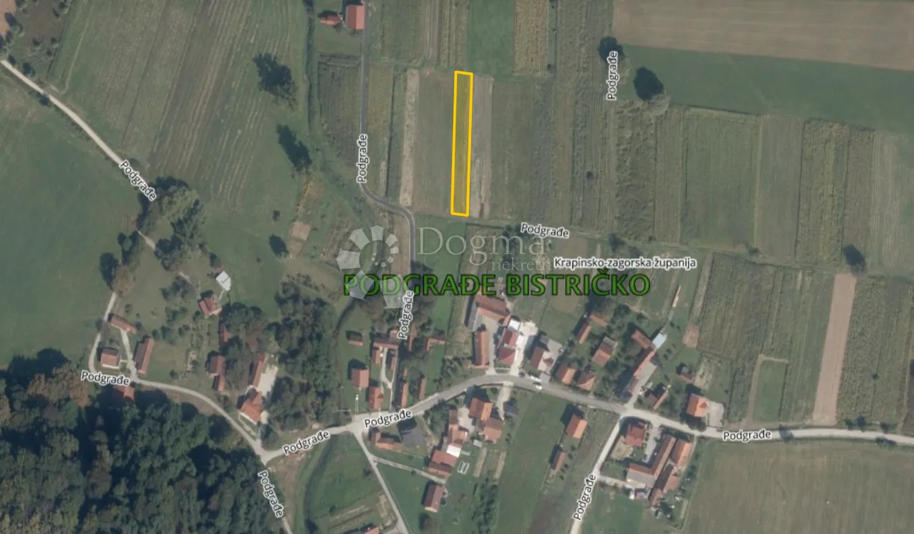 poljoprivredno zemljište 1.014m² nadomak marije bistrice - slika 2