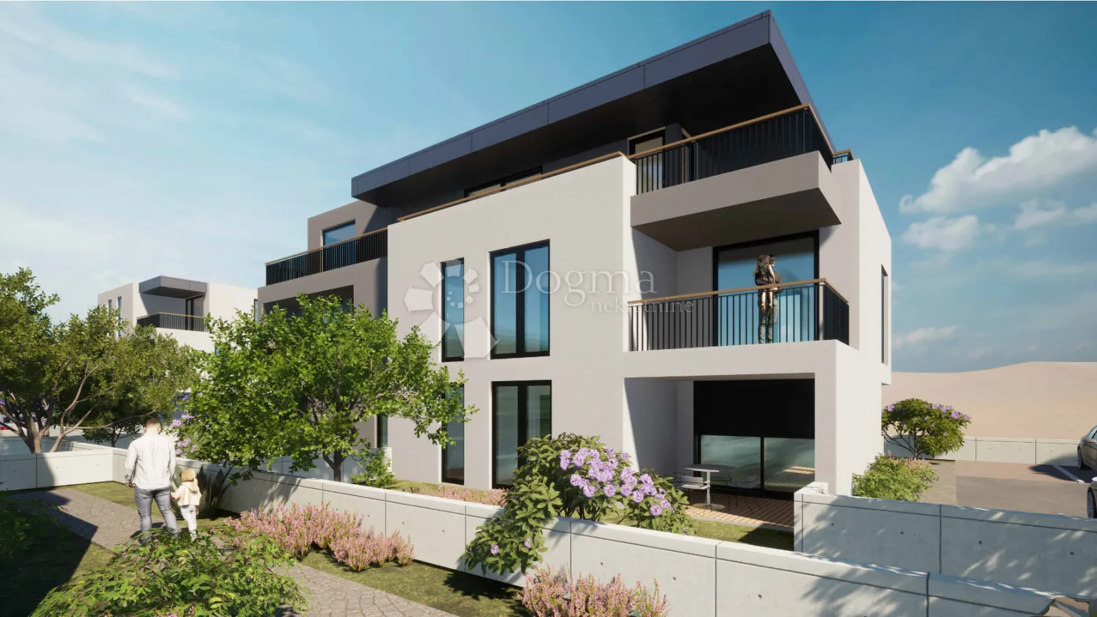 a2.4 – kaštel novi; novogradnja, dvoetažni penthouse, 3s, krovna terasa (63 m²), pogled na more, parking, odlična lokacija - slika 16