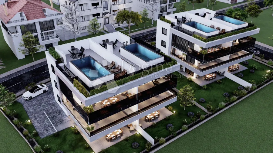 krk - luksuzan apartman u prizemlju vile - novogradnja - slika 4