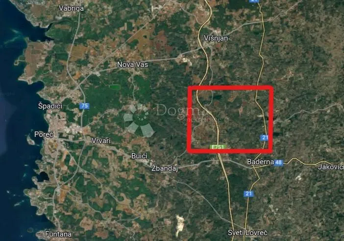 Građevinska parcela gospodarske namjene (poslovna/proizvodna namjena) - Poreč