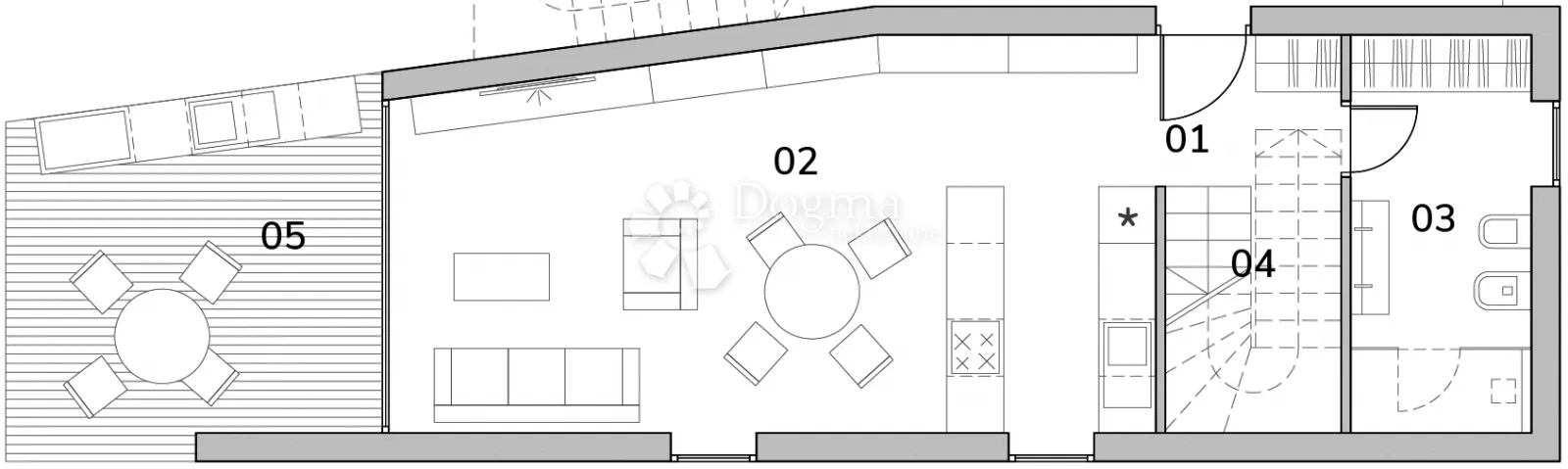 duplex apartman u luksuznom naselju - slika 17