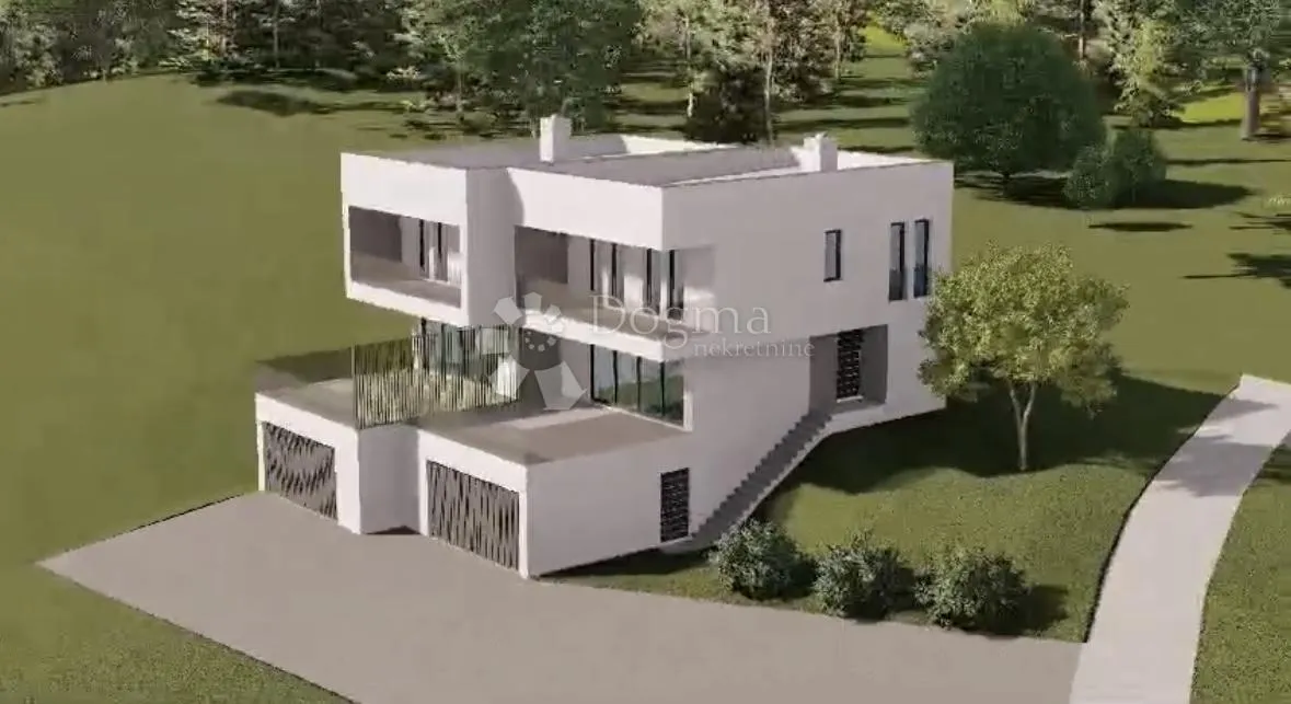novi stan u dvojnoj vili : moderna arhitektura i maestralna izvedba - slika 2