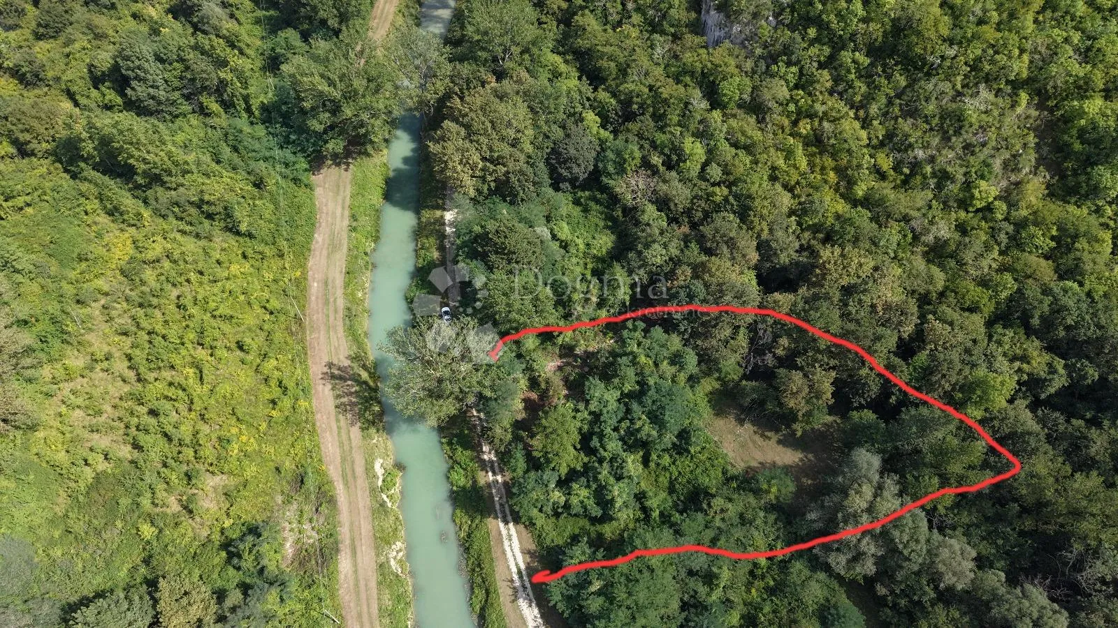 pojoprivredno zemljište 1002 m2, uz rijeku mirnu - slika 6