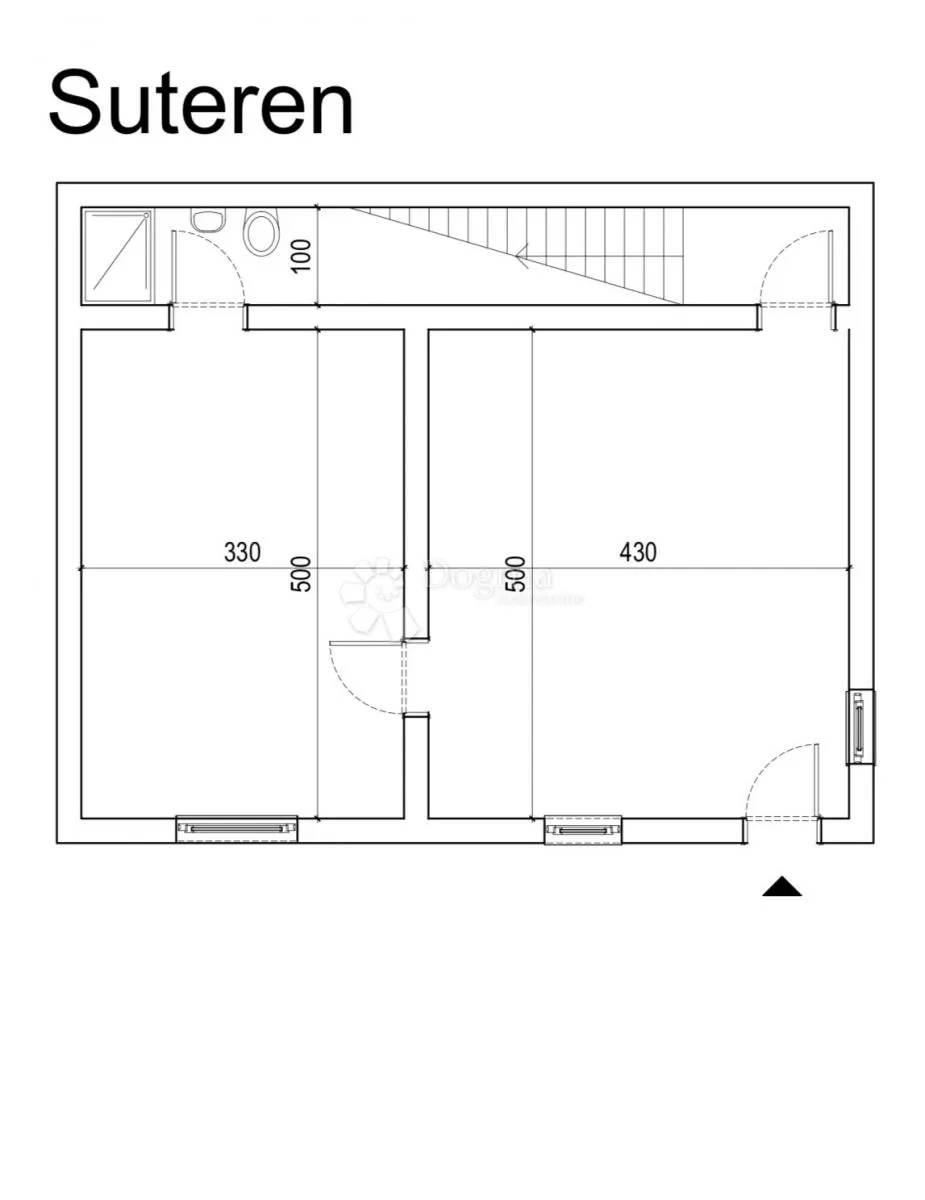 stan u kući za kompletnu renovaciju - slika 5