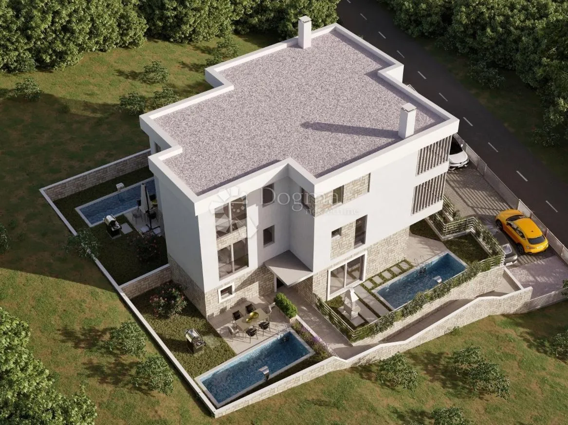 novogradnja s pogledom na more u jadranovu - slika 3