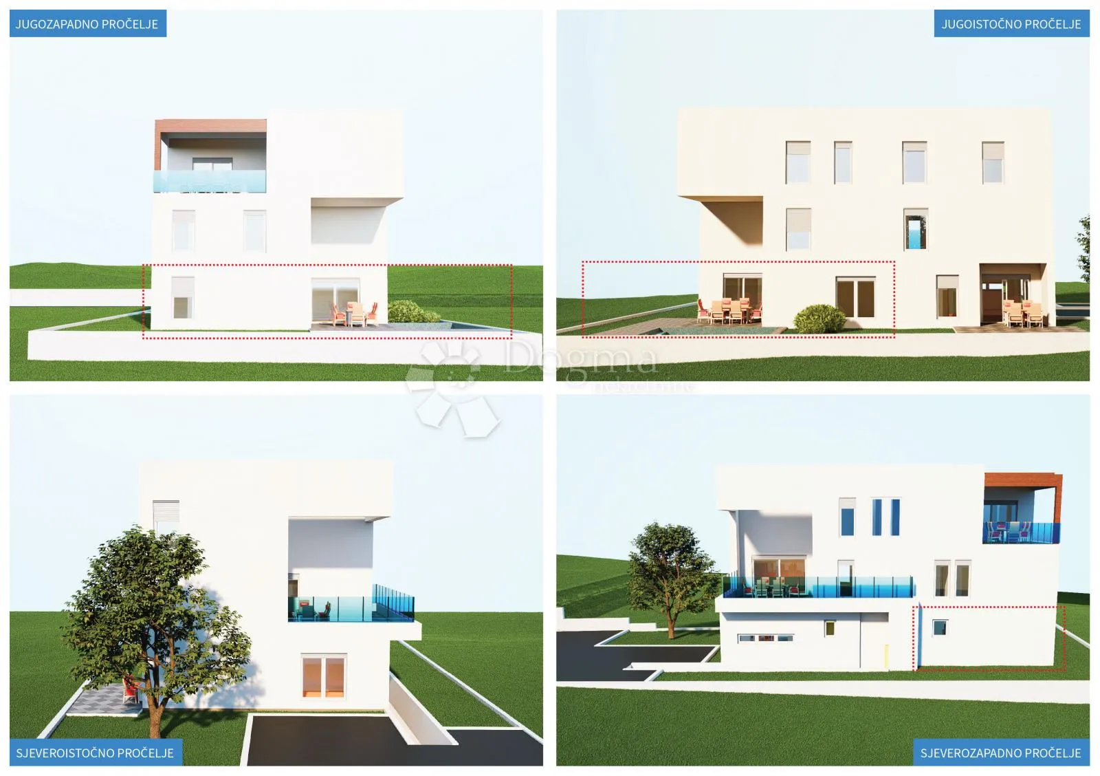 vodice – ekskluzivan dvosoban stan s privatnim bazenom i vrtom - slika 2