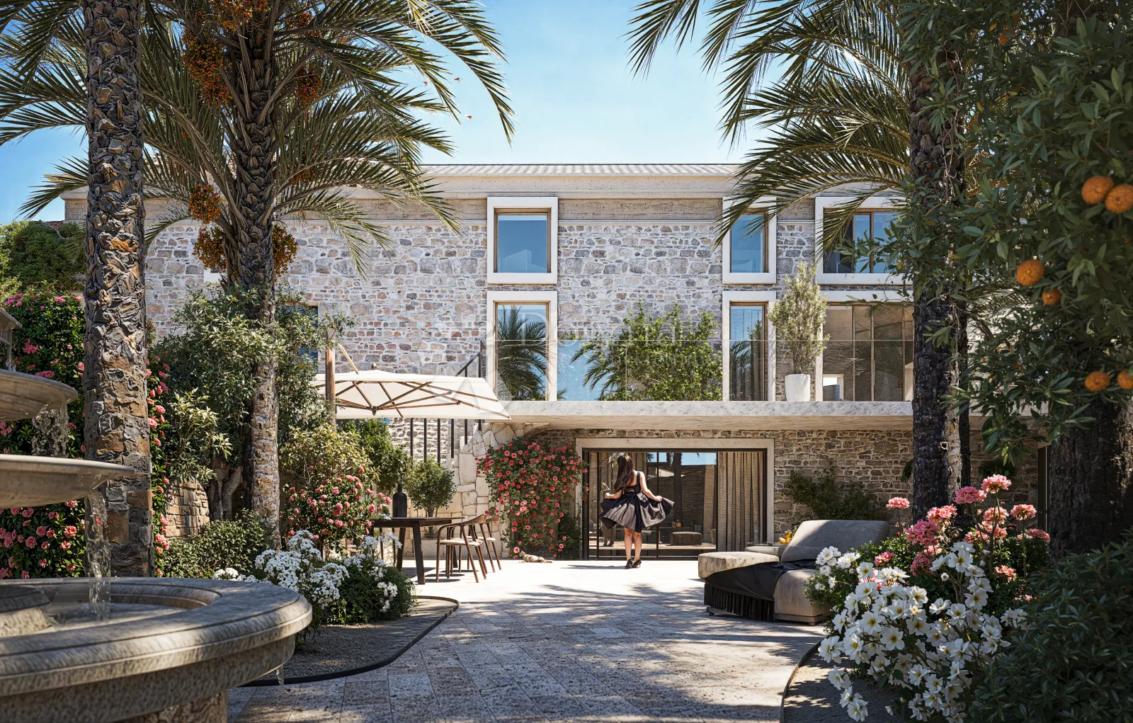 Ekskluzivna mediteranska investicijska vila u zoni premium nekretnina – projekt luksuzne rezidencije s bazenom blizu mora - Supetar
