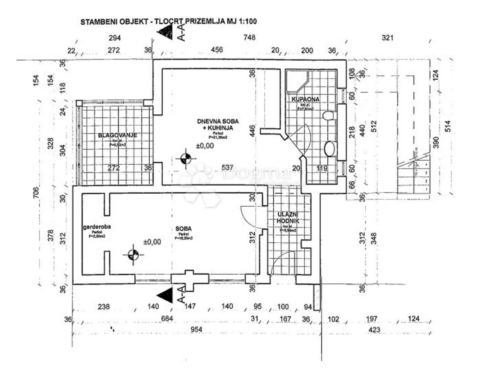 remete, 2s stan sa zimskim vrtom 72 m2, dvorište, garaža - slika 22