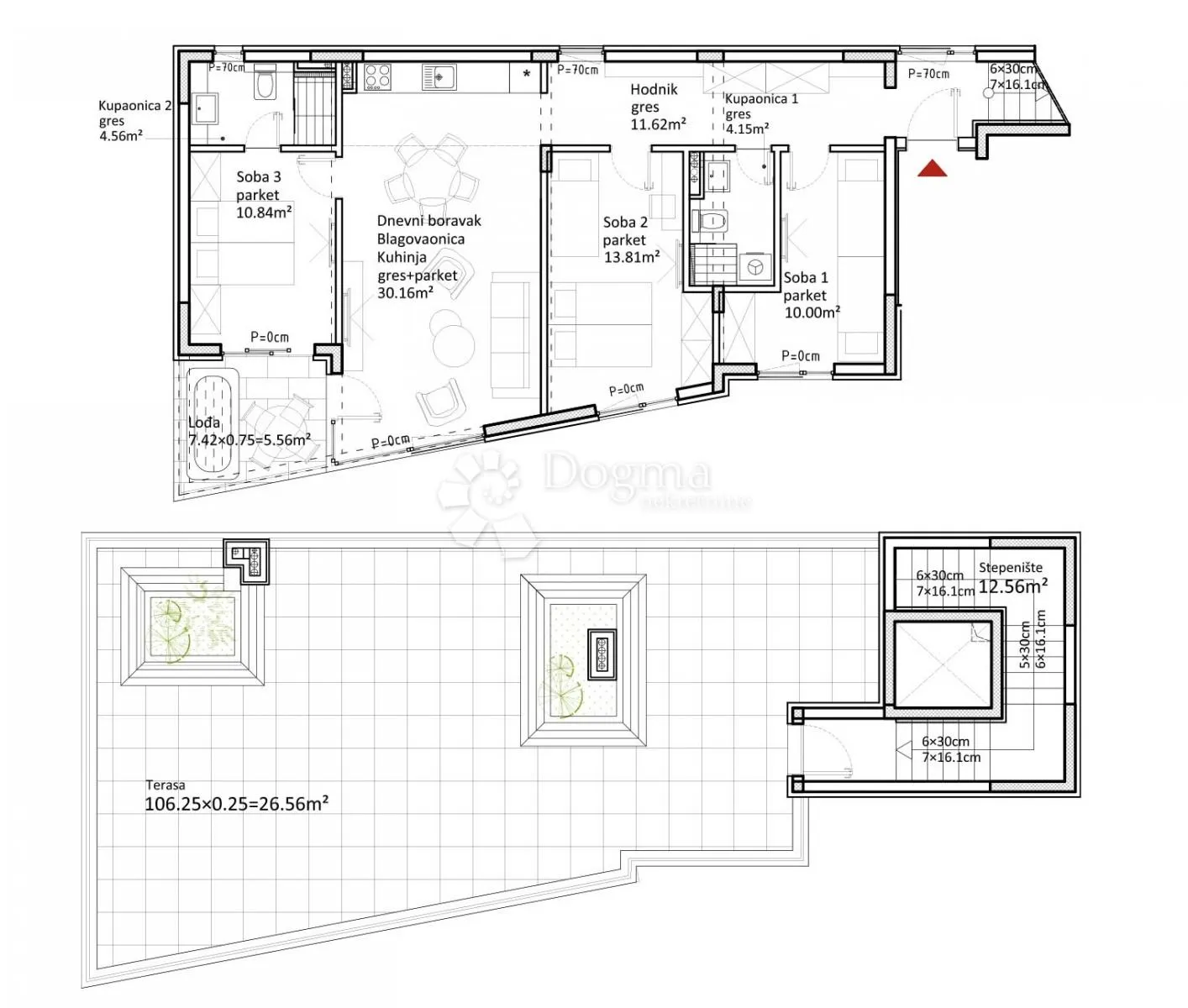 prestižni penthouse u prvom redu do mora i s nagradom za najbolji luksuzni projekt/luxury residence with private rooftop terrace - slika 27