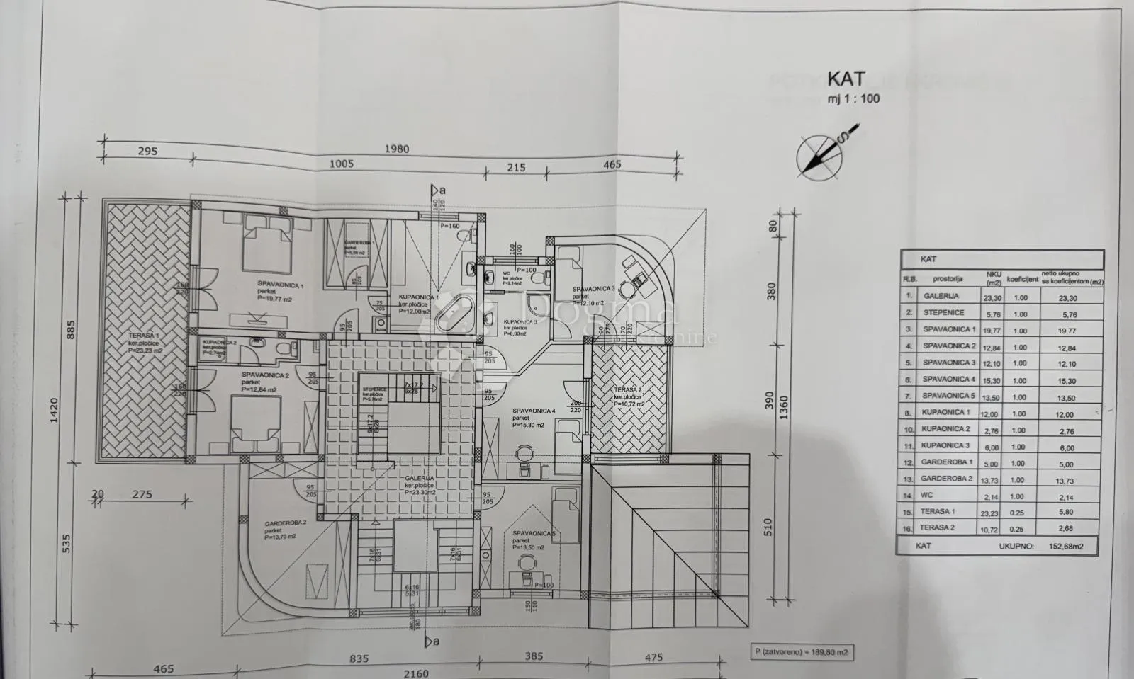 vila 425.99 m2 + 1294 m2 dvorište - prilika - slika 18