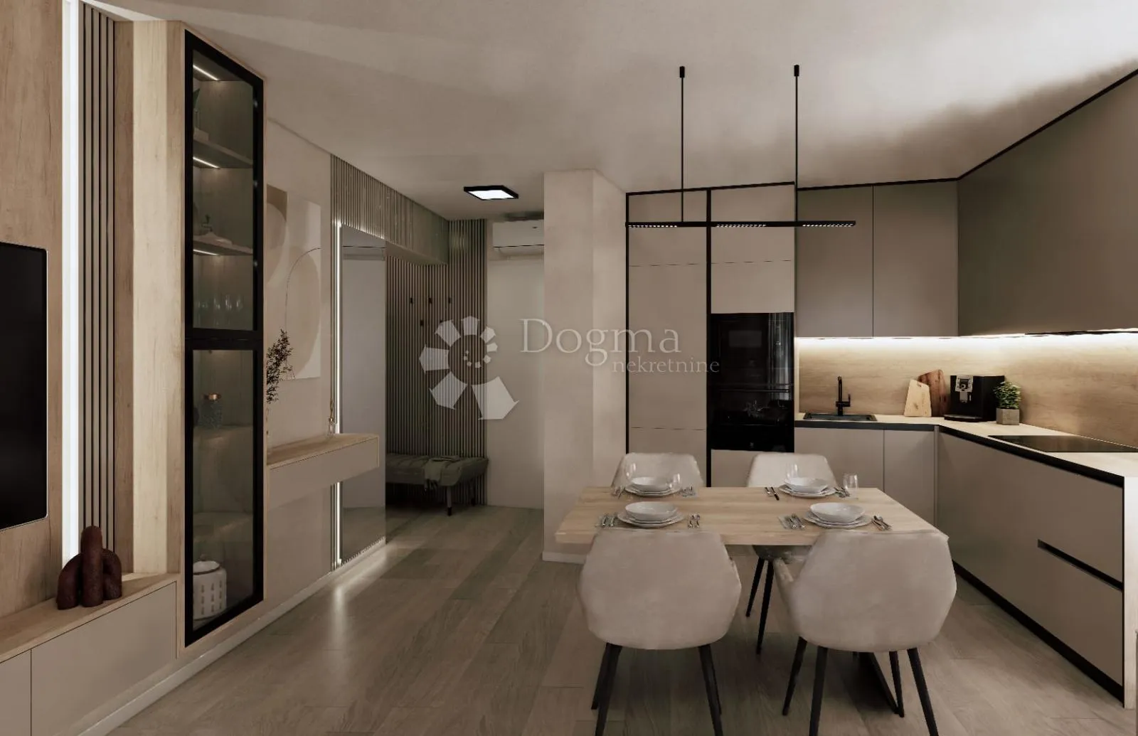 seget donji, ekskluzivan stan s vrtom 142,80m2 i pogledom na more / novogradnja u izgradnji, stan a2 - slika 6