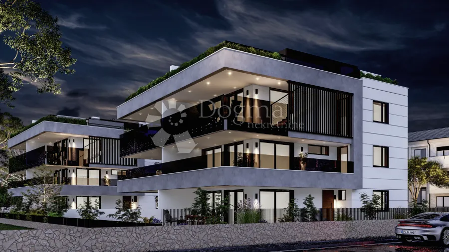 krk - luksuzan apartman u prizemlju vile - novogradnja - slika 5