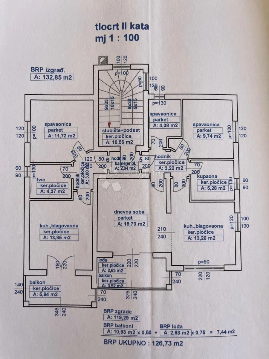 luksuzna kuća s bazenom i apartmanima na rabu - slika 30
