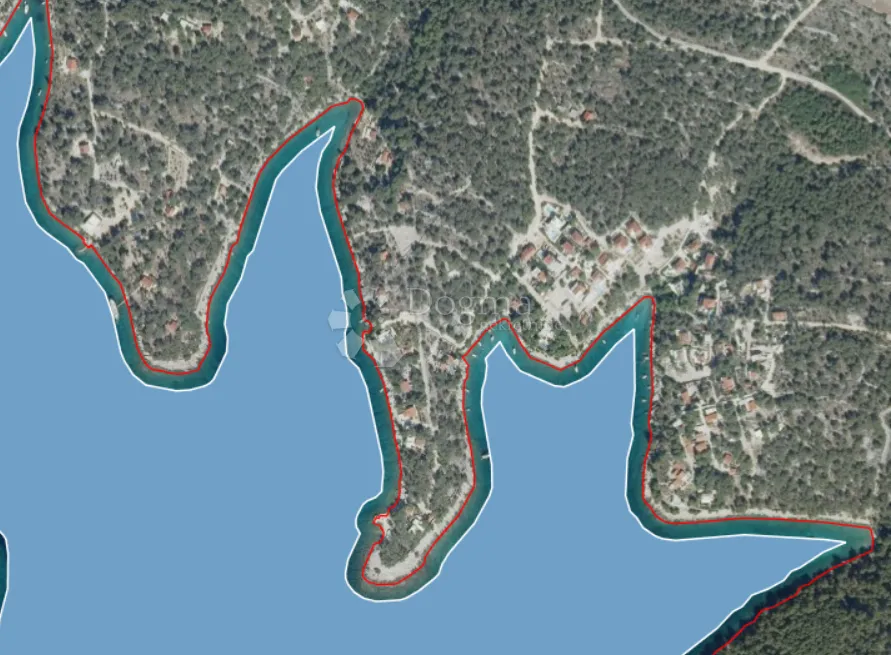 prvi red do mora, poljoprivredno zemljište i kuća, milna - slika 3