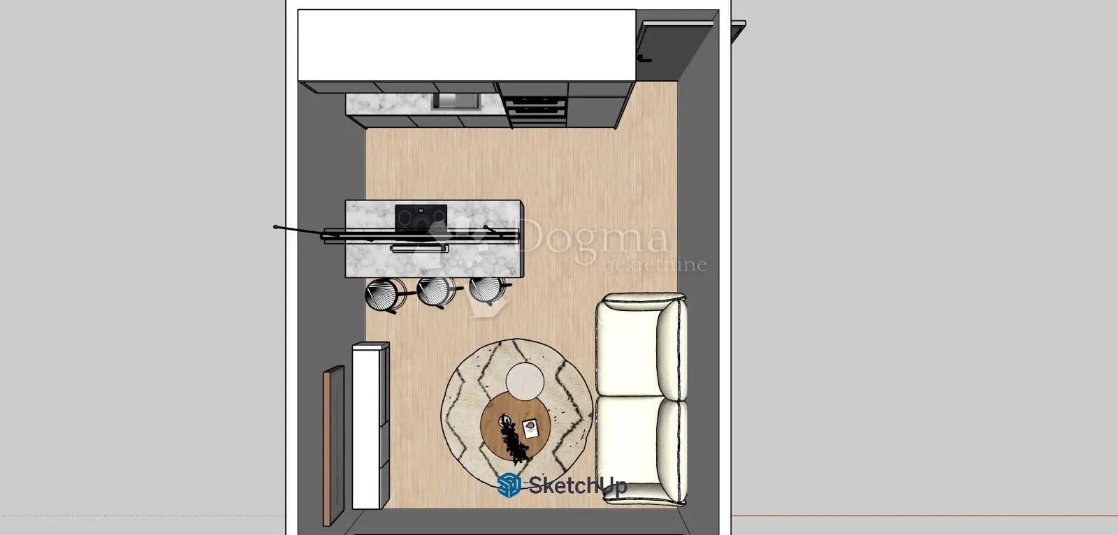 borongaj – 34,20 m², 1. kat - slika 7