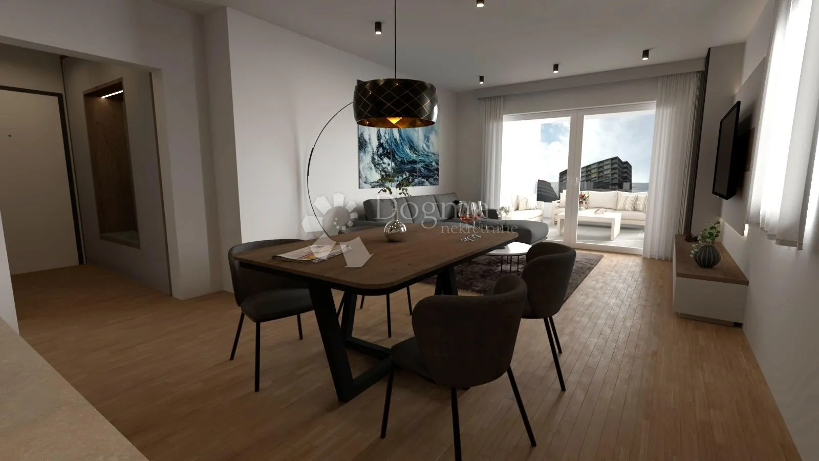 crvene kuće s7: penthouse 3s+db, krovna terasa - slika 10