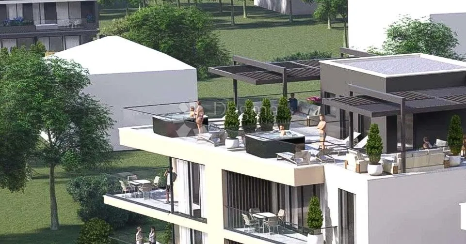 više od luksuza: penthouse s liftom, privatnom krovnom terasom i panoramskim pogledom u prvom redu do mora - slika 4