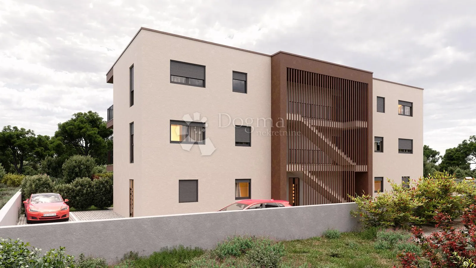 brodarica – dvosoban stan u novogradnji, 400 m od mora - slika 6