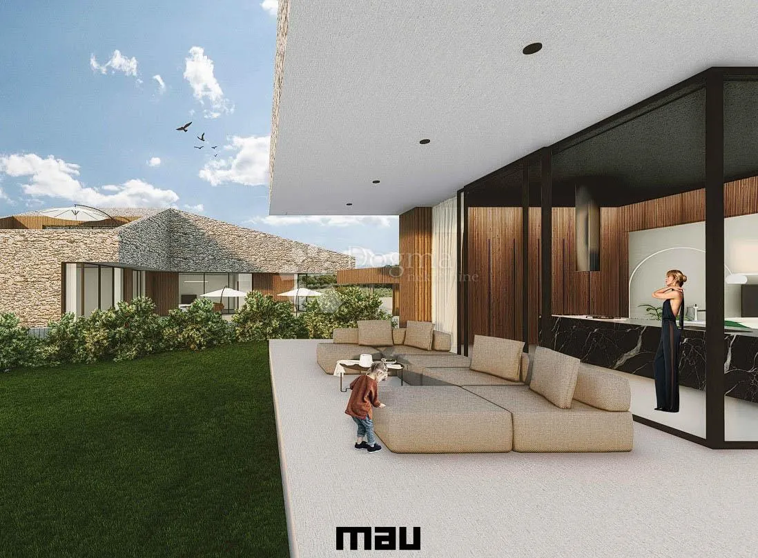 atraktivno zemljište sa projektom za vilu, poreč - slika 21