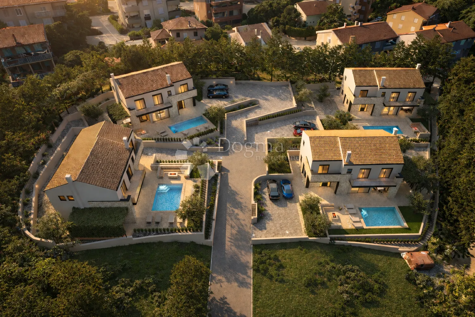 villa d 150m od mora šilo - slika 29