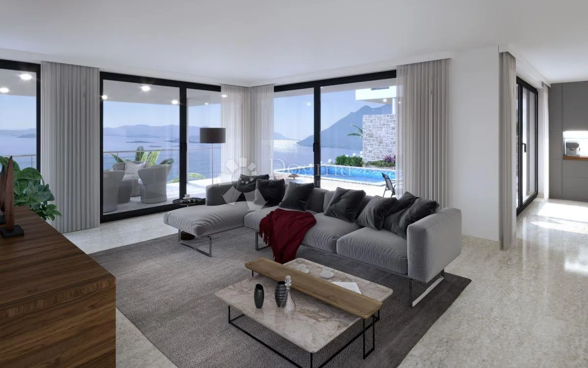 građevinsko zemljište 519 m² s građevinskom dozvolom – panoramski pogled, pelješac - slika 4