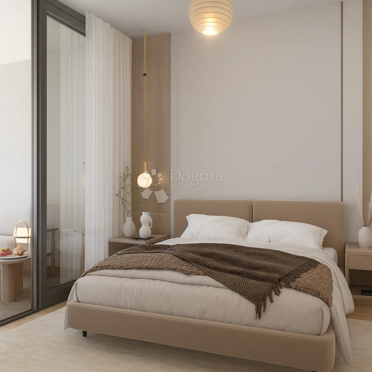 moderan stan 99 m² na 2. katu s 3 balkona i pogledom na zelenilo, kaštel stari novogradnja - slika 6
