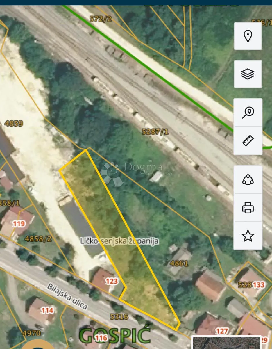 prodaje se građevinsko zemljište gospić - slika 3