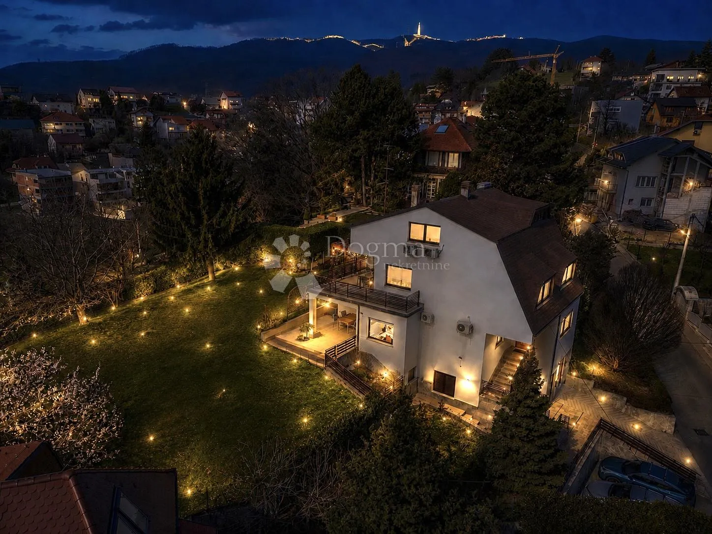 Ekskluzivna vila na prestižnoj lokaciji s panoramskim pogledom na Zagreb