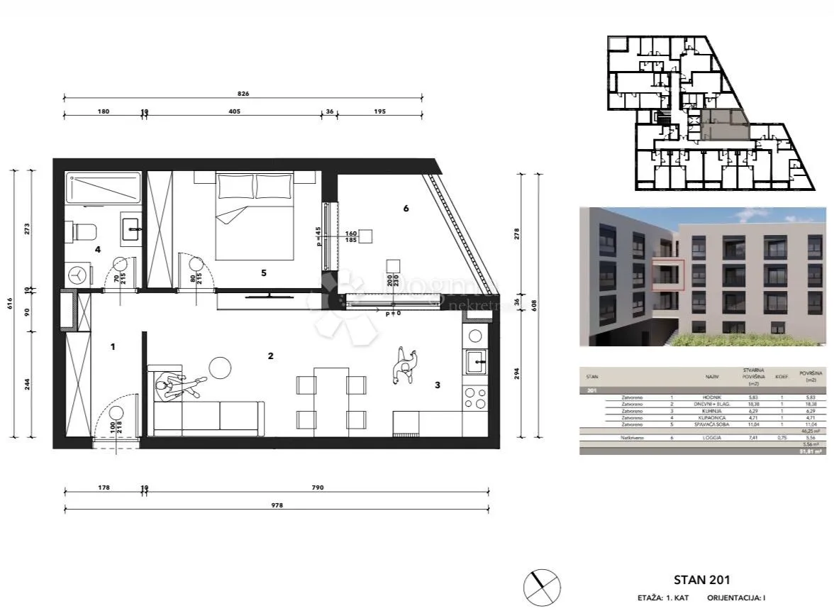 s201 - črnomerec -mandalićina - nova rezidencija od 30 do 107 m2 - slika 5
