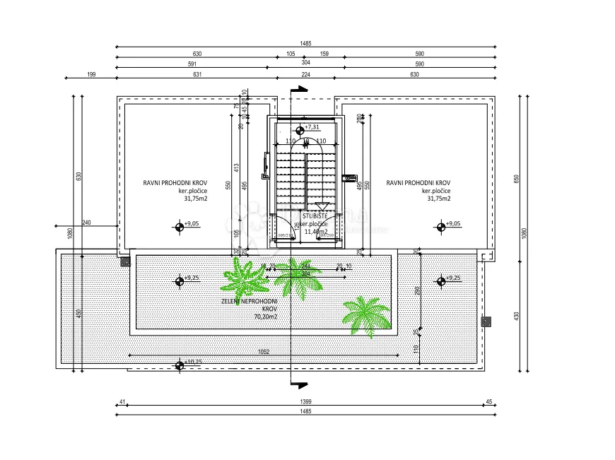 podstrana novogradnja penthouse s4 4s+db - slika 3