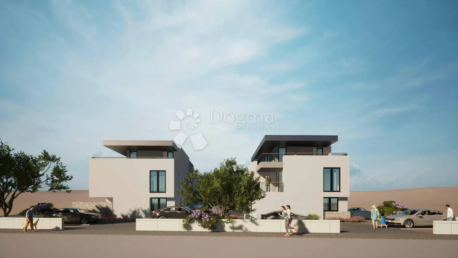 a2.2 – kaštel novi; novogradnja, 3s stan s vrtom (152 m²), balkon, pogled na more, parking, odlična lokacija - slika 2