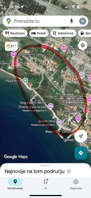 građevinski teren do mora u mjestu rtina/ražanac - slika 3