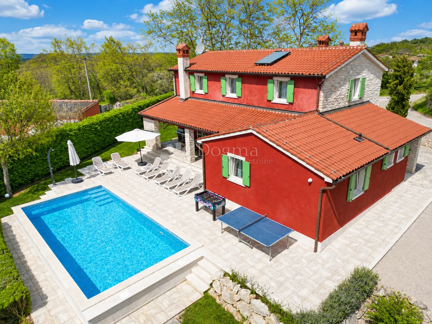 prekrasna vila sa bazenom u okolici labina - slika 1